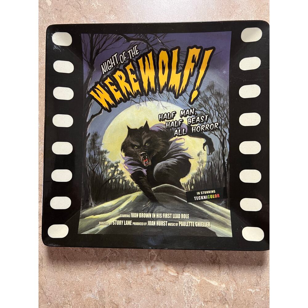 Mulberry Home Collection Night of The Werewolf Dinner Plate